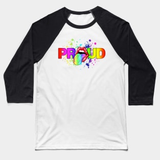 Gay Proud Baseball T-Shirt